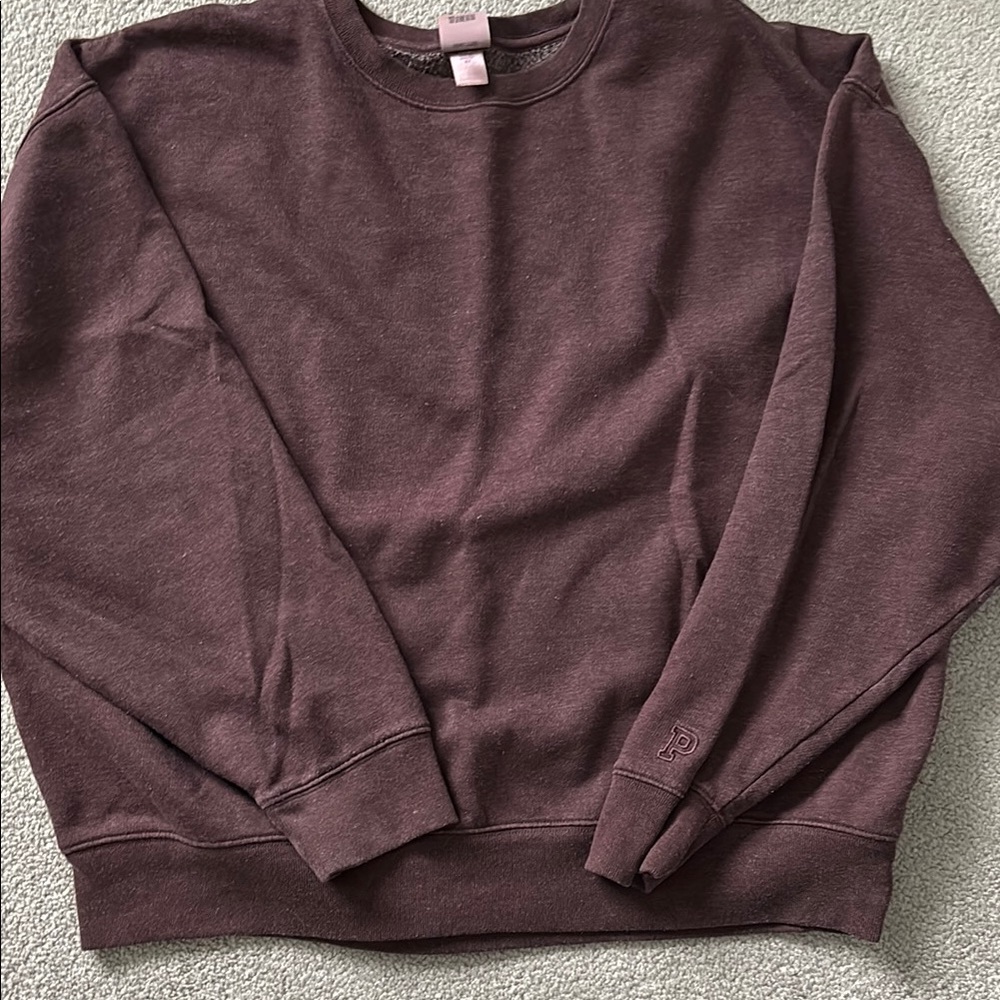 Women's Purple Sweatshirt-PINK